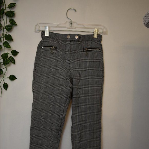 H&M Black and White Checkered Pants - Picture 1 of 5